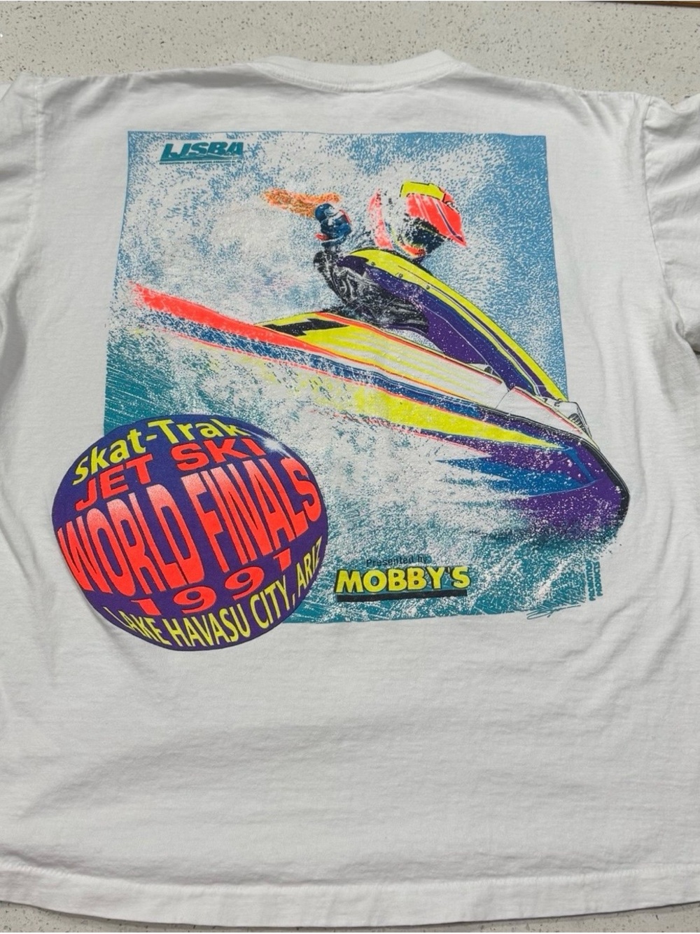 Skat Trak Jet Ski World Finals Vintage 1991 IJSBA USA XL Jetski 550 T Shirt